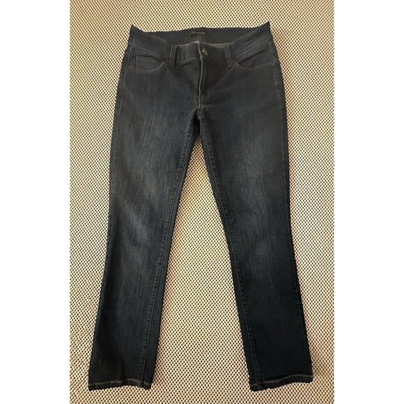 Ann Taylor Jeans The Skinny Modern Fit Women Size‎ 2 Stretch Straight Mid Rise - Picture 1 of 11